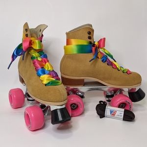 Tan Riedell 130 Roller Skate Men's Size 5